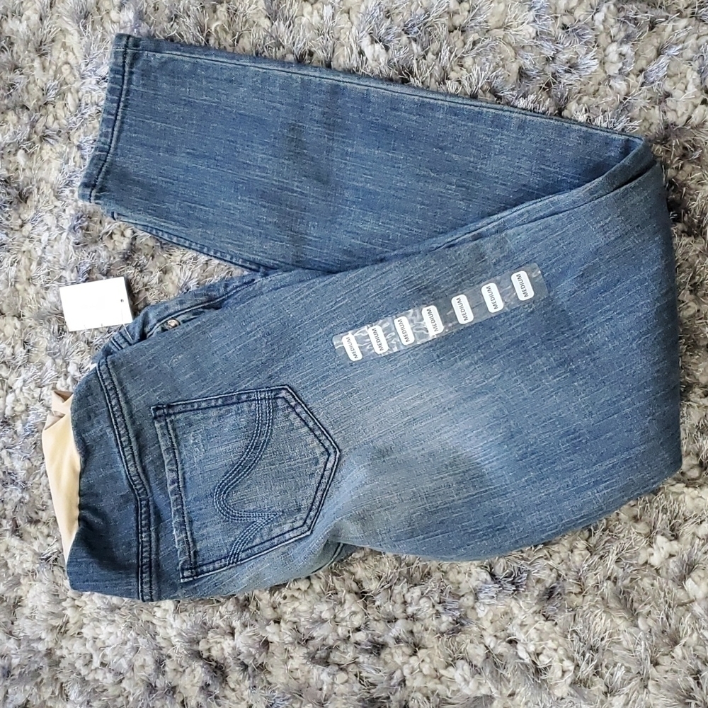 𝅺INDIGO Blue Maternity Jeans NWT SIZE MED